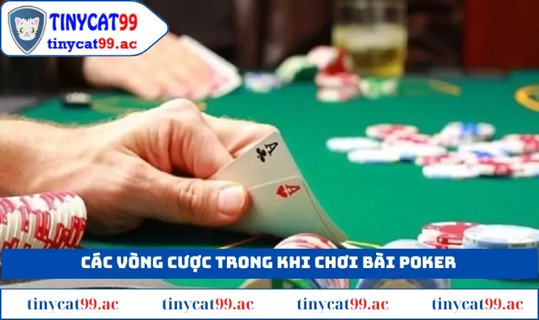 Vòng chơi trong quá trình khi tham gia vào trò chơi Poker